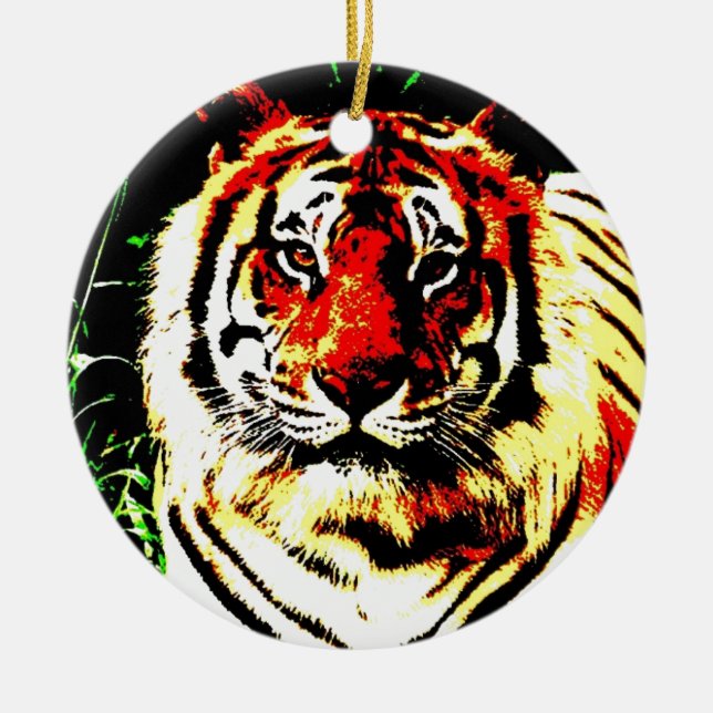 Tiger Julgran Ornament (Framsidan)