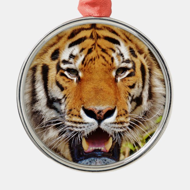Tiger Julgransprydnad Metall (Framsidan)