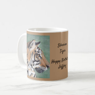 TIGER Kaffe Mugg Tea Kopp originalvattenfärg