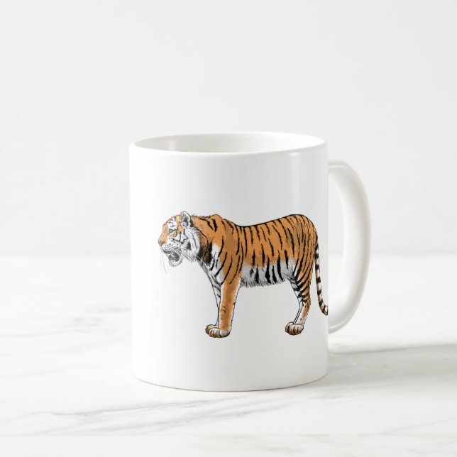 Tiger Kaffemugg (Framsida höger)