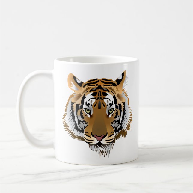 tiger kaffemugg (Vänster)