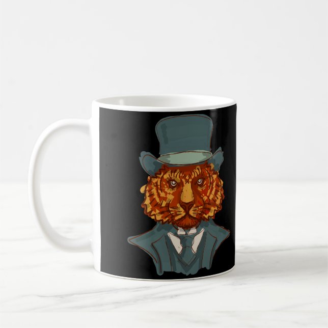 Tiger Kaffemugg (Vänster)