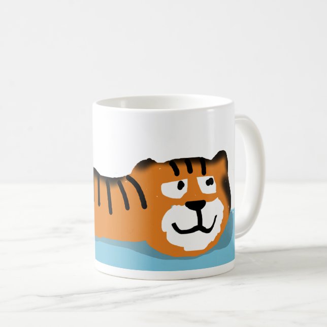 Tiger Kaffemugg (Framsida höger)