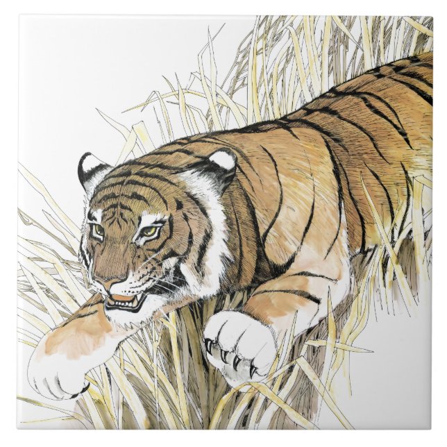Tiger Kakelplatta (Framsidan)