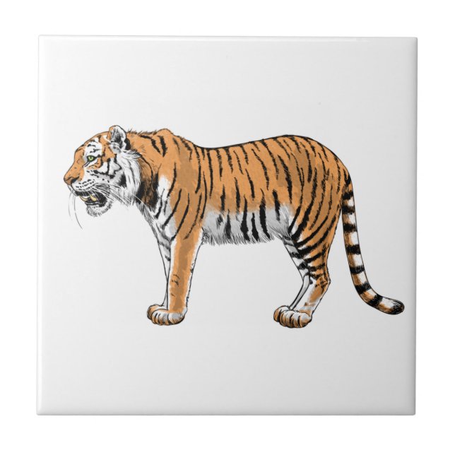 Tiger Kakelplatta (Framsidan)