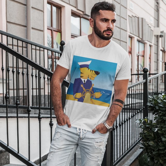 Tiger Kapten Manar T-Shirt (Skapare uppladdad)