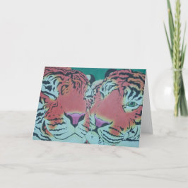 Tiger kärlek skröt av Katy Christoff Kort