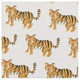 Tiger Kattunge Tyg
