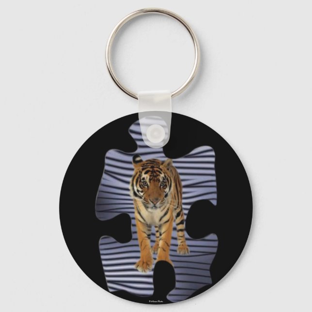Tiger Keychain Nyckelring (Framsida)