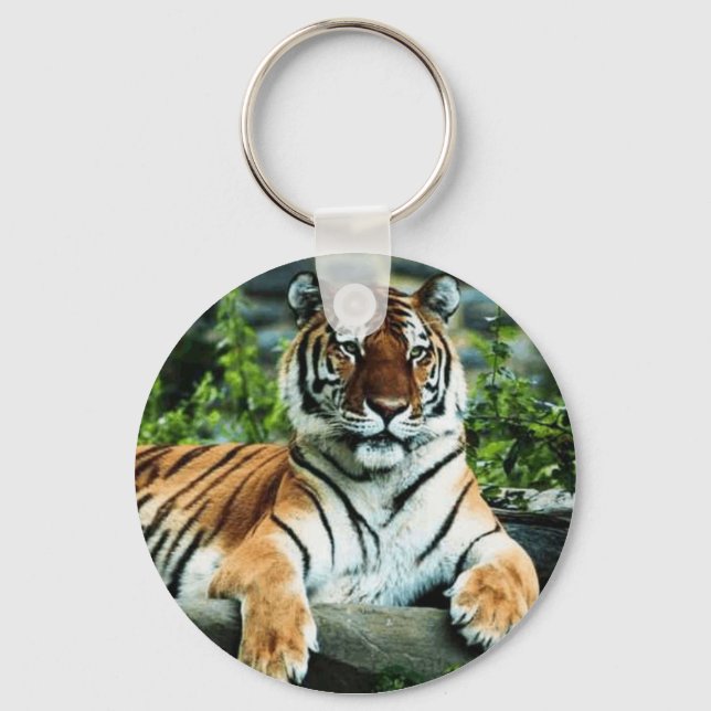 Tiger Keychain Nyckelring (Framsida)