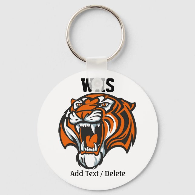 Tiger Keychain - SRF Nyckelring (Framsida)