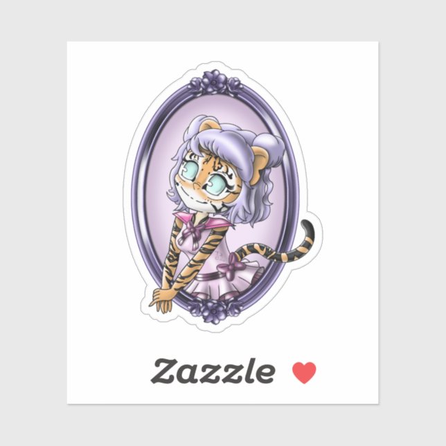 Tiger Klistermärken (Ark)