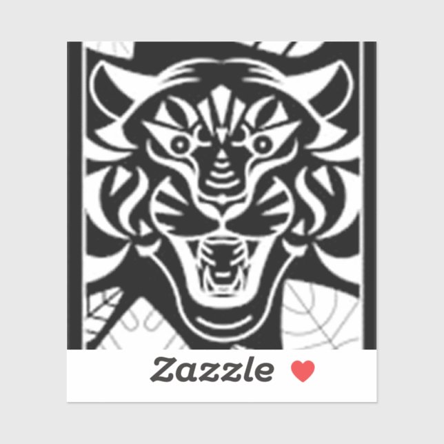 tiger klistermärken (Ark)