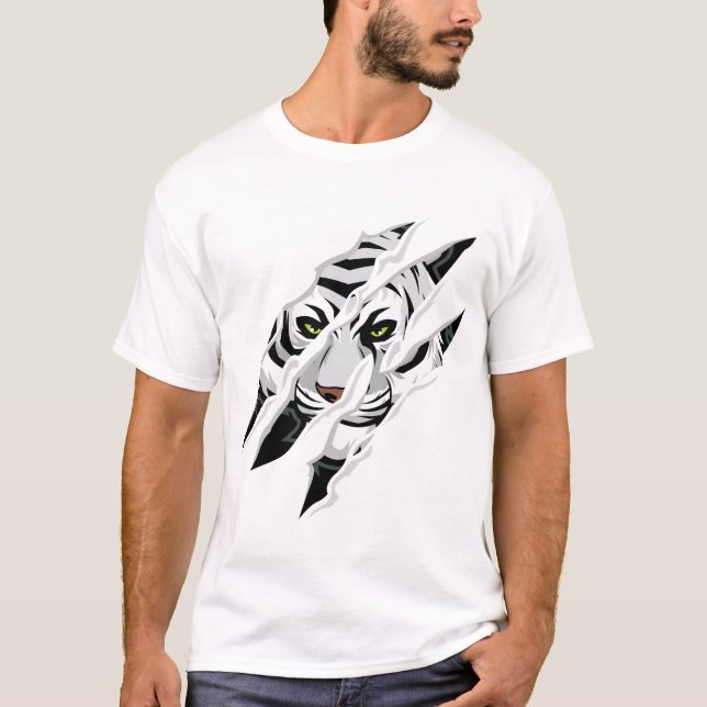 Tiger Klo : Atsushi - T Shirt (Framsida)