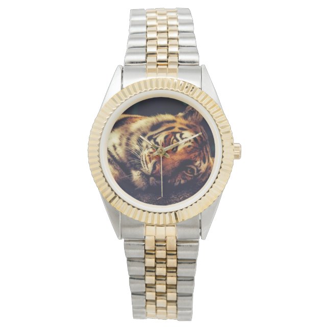 Tiger 🐯 klocka, för försäljning! armbandsur (Framsida)