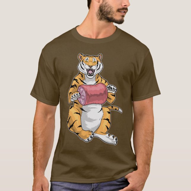 Tiger Kött T Shirt (Framsida)