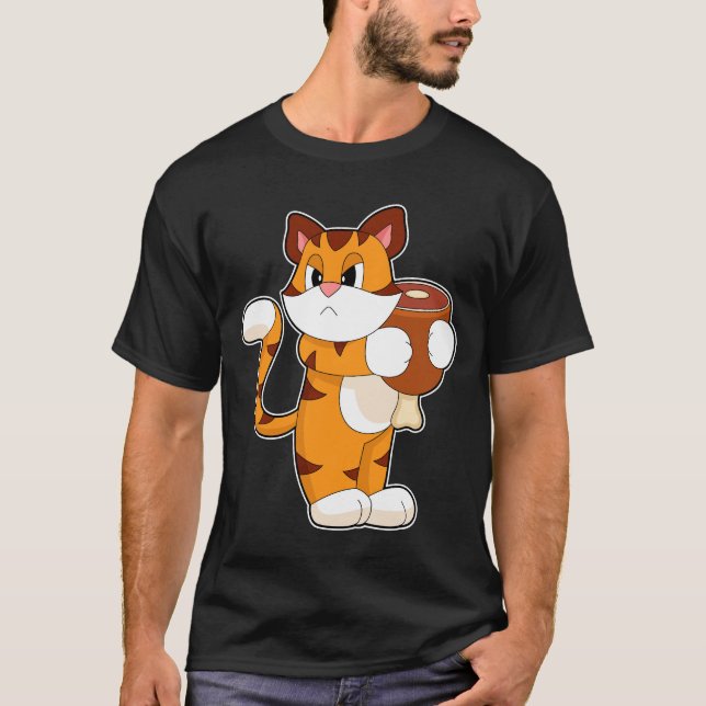 Tiger Kött T Shirt (Framsida)