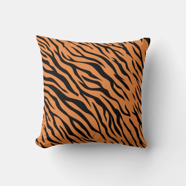 Tiger Kuddyna 16" x 16" Kudde (Framsida)
