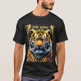 Tiger Kung Golden Gult och Black T Shirt