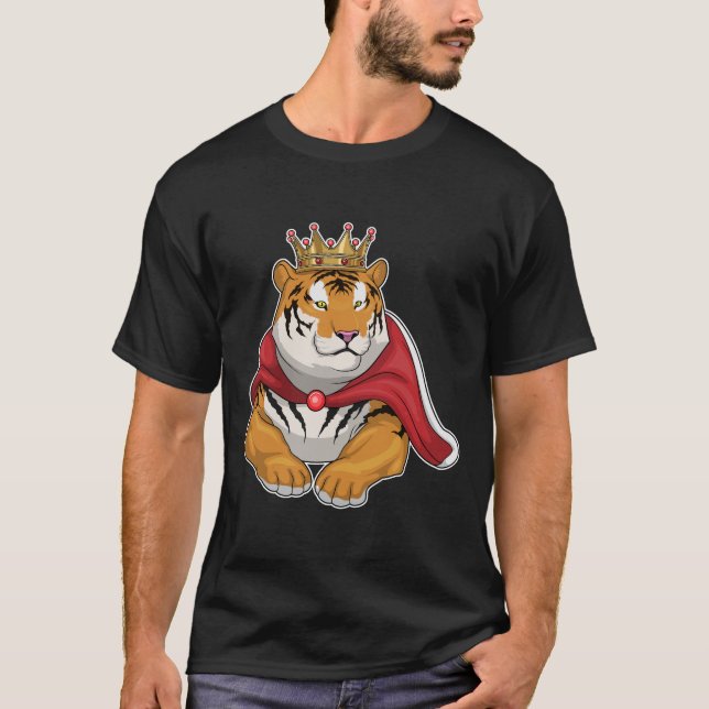 Tiger Kung Krona T Shirt (Framsida)