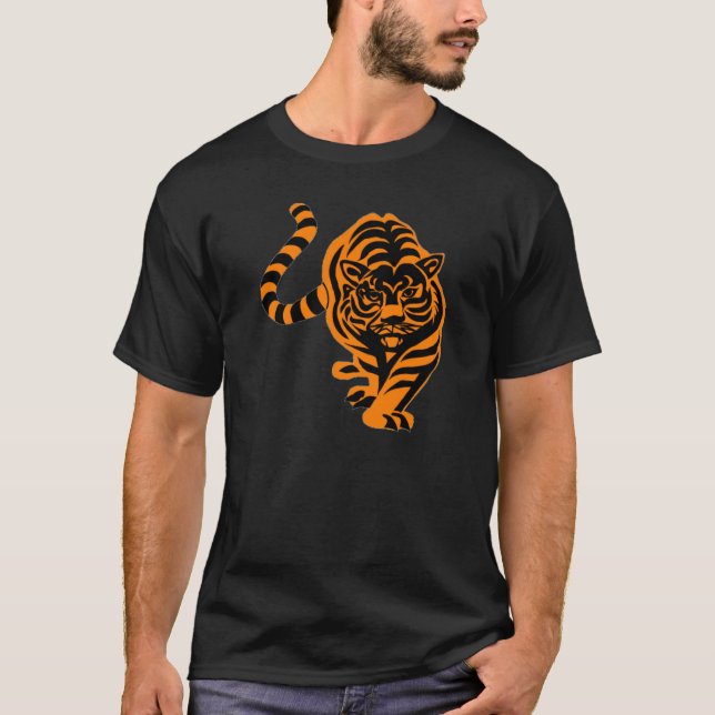 TIGER KUNGEN AV DJUNGELN TEE SHIRT (Framsida)