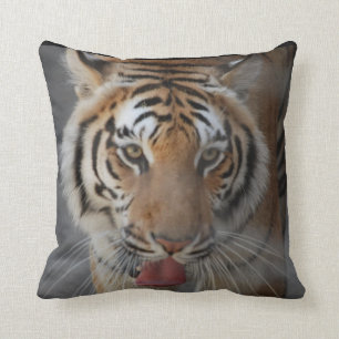 Tiger Kyssar Kudde