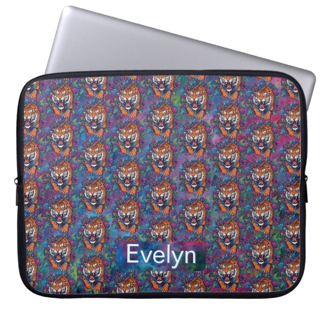 Tiger Laptop Fodral (Framsidan)