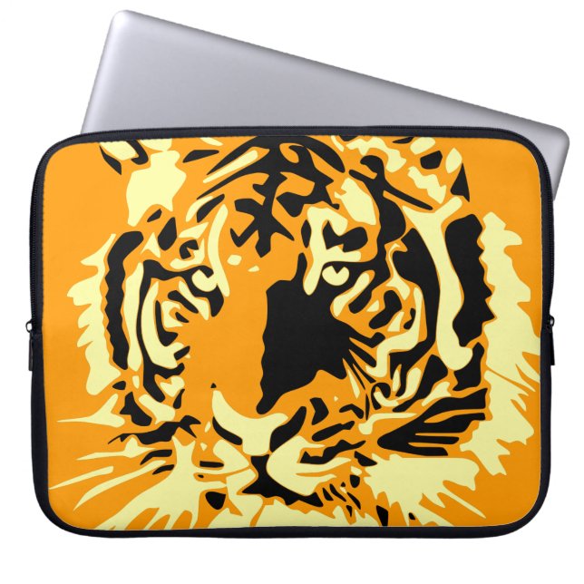 Tiger Laptop Sleeve (Framsidan)