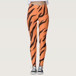 Tiger Legging, Djurbening för kvinnor Leggings