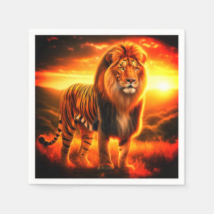 Tiger Lejon Pappersservett