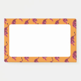 Tiger - Levande Rosa Post-it Block