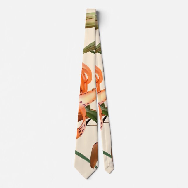 Tiger Lilies and Buds Slips (Framsida)