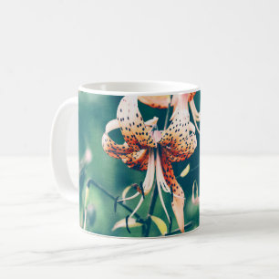 Tiger lilies kaffemugg