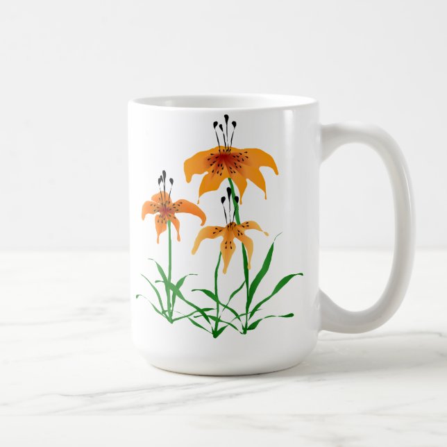 Tiger Lilies Mugg (Höger)