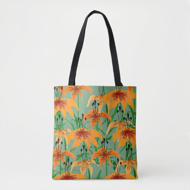 Tiger Lily Helhetsbag Tygkasse (Framsida)