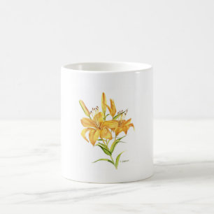 Tiger lily kaffemugg