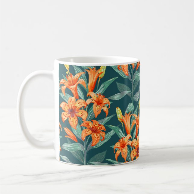 Tiger Lily Kaffemugg (Vänster)