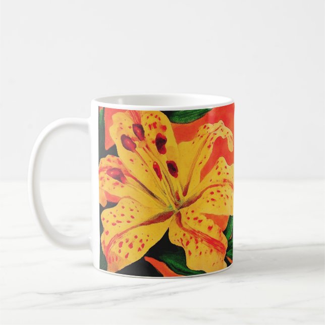 Tiger Lily Kaffemugg (Vänster)