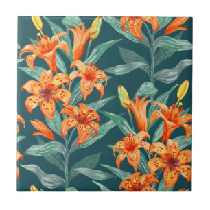 Tiger Lily Kakelplatta