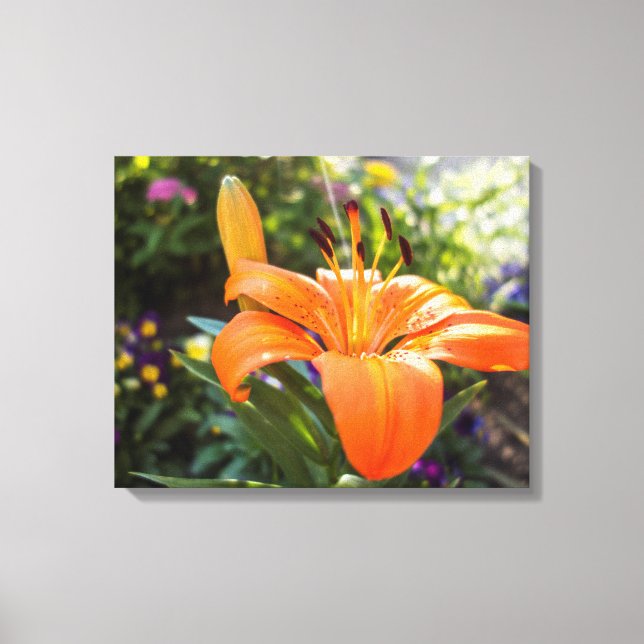 Tiger Lily Kanvastryck (Framsida)