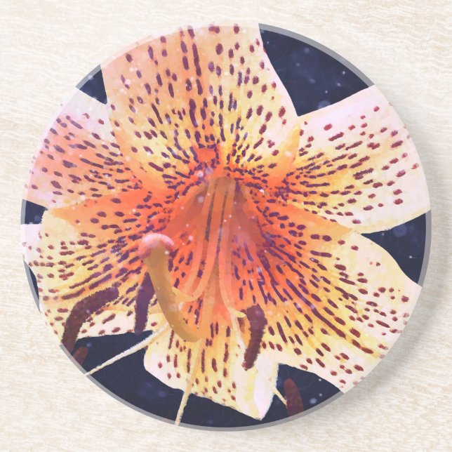 Tiger Lily Sandsten Underlägg (Framsidan)