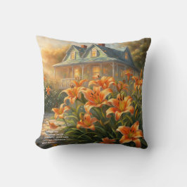 Tiger Lily Symbolism Kudde