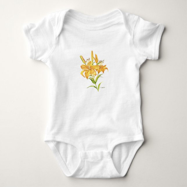 Tiger lily tee shirt (Framsida)