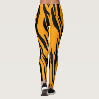 Tiger Linjer Leggings: Fierce Stil och Comfort Leggings