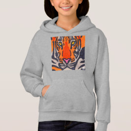 Tiger (livlig) - Tjejhuvtröja T Shirt