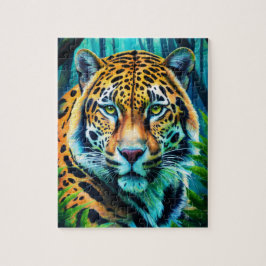Tiger Logotyp Pussel | Kraftfull Vild Tiger Pussel