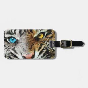 Tiger Luggage Tag Bagagebricka