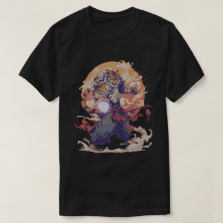 Tiger Mage Anime Art T Shirt