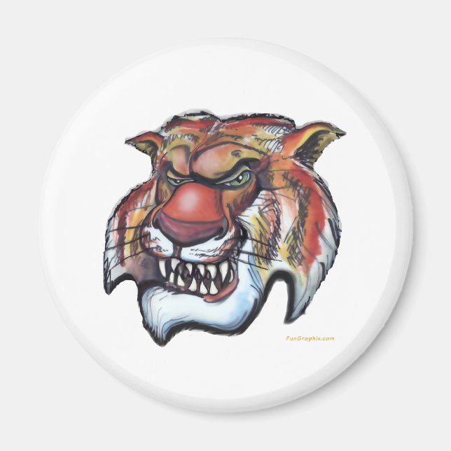 Tiger Magnet (Framsidan)