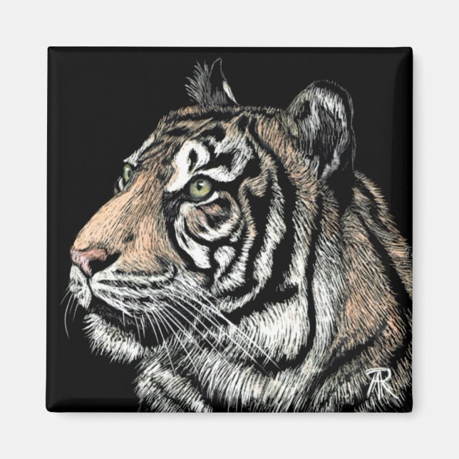 Tiger Magnet #3 (Framsidan)